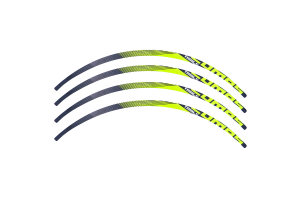 Comas Trials Rim Stickers