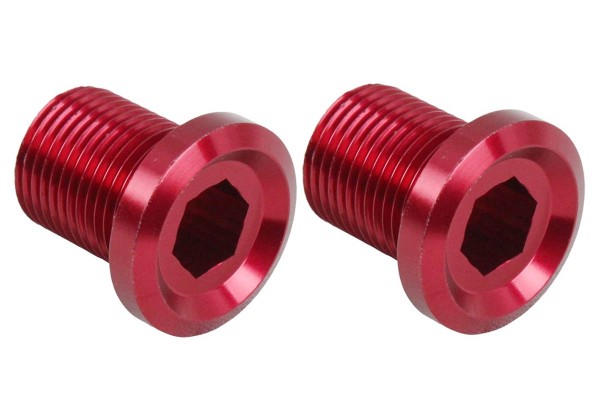 Threaded Axle Bolts for Clean BB30 Cranksets (pair)