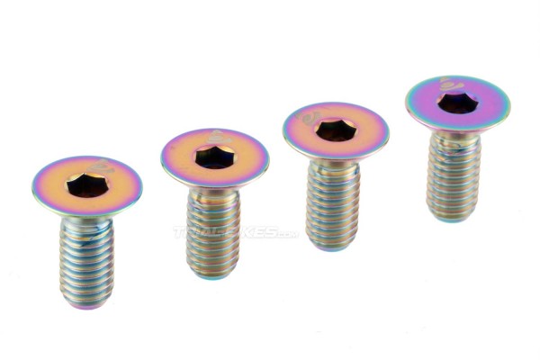 Kit tornillos de titanio placa protectora piñón Clean