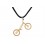 Colgante S-Parts de titanio – Bicicleta de trial