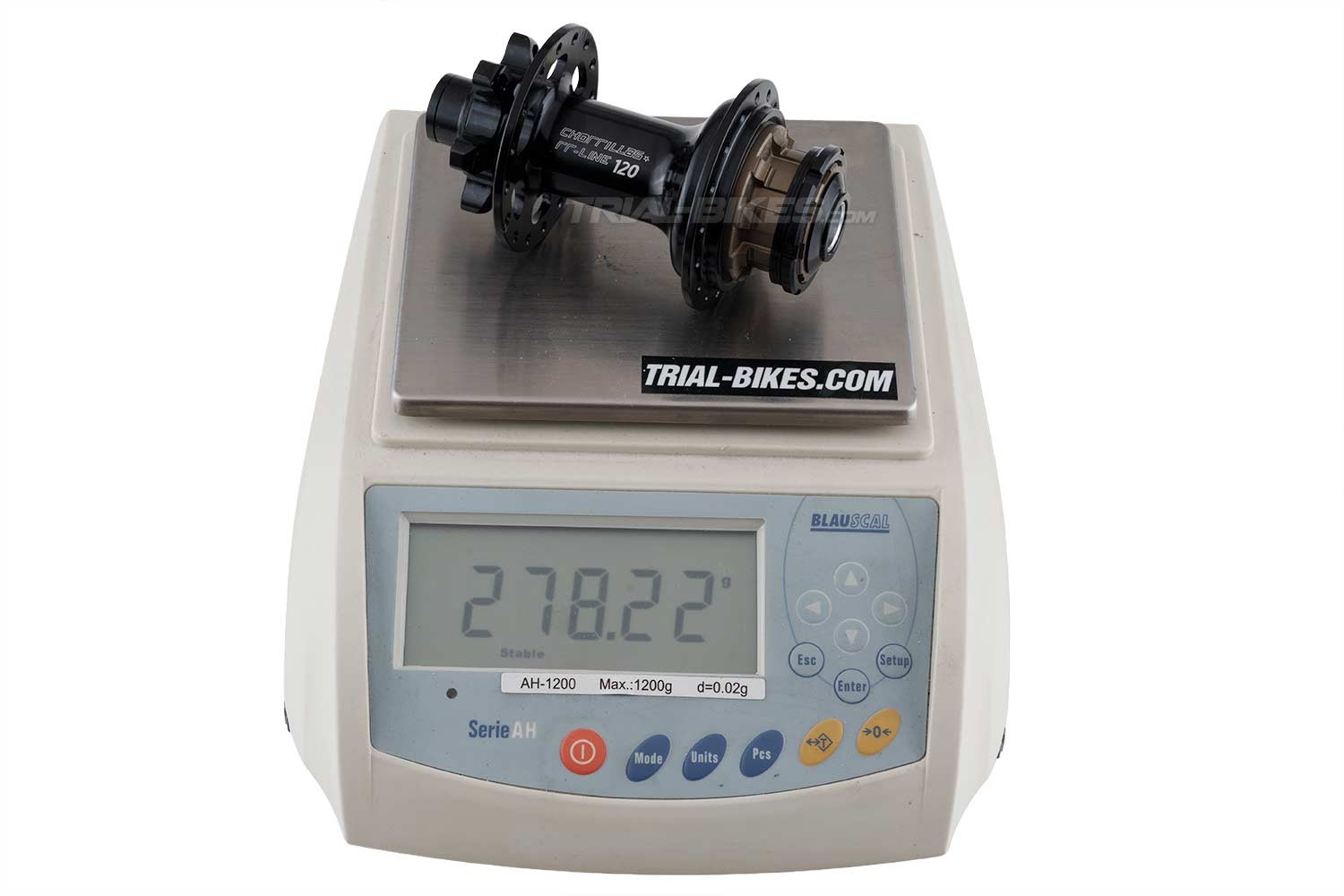 Buje libre Chorrillas RR-120 trasero disco - Eje pasante