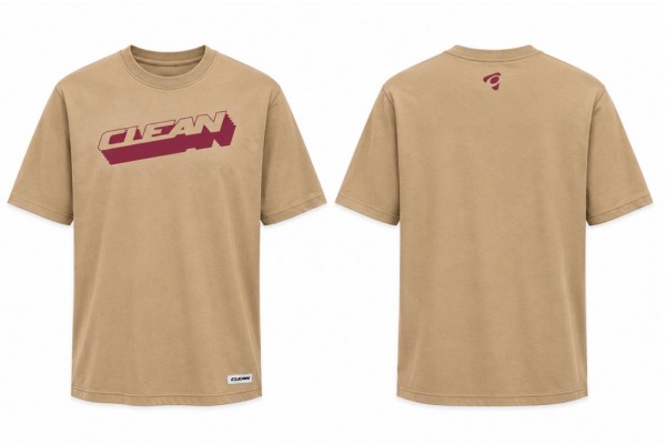 Camiseta Clean Trials Beige 2026