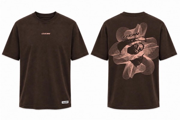 Camiseta Clean Trials Marrón 2026