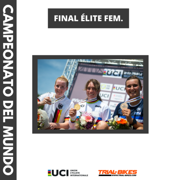 Vera Barón Campeona del Mundo Trial Bici 2021