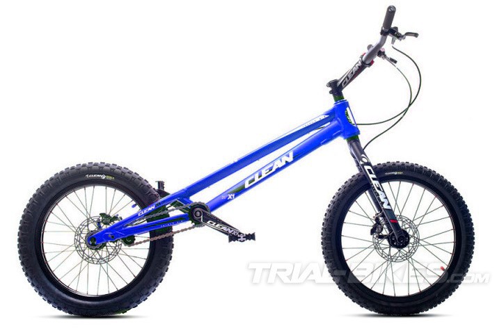 Bicicleta de trial Clean X1 20'' 2022, la bicicleta de aluminio de trial de Clean Trials