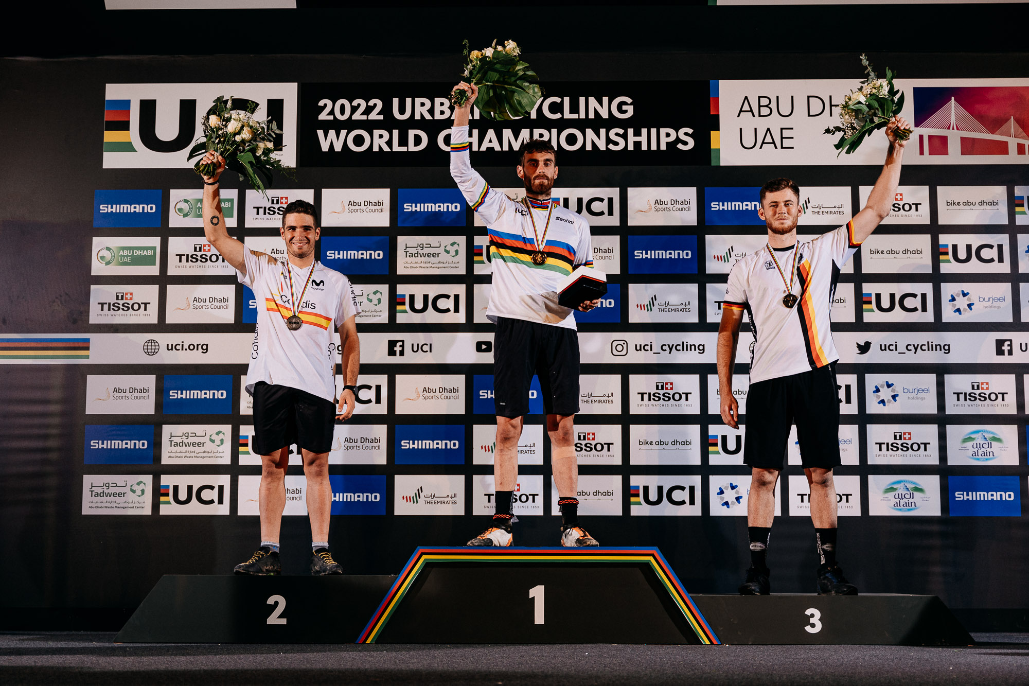 Podium Élite 26" Campeonato del Mundo Trial UCI 2022 Abu Dhabi