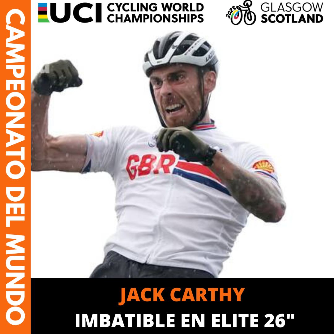 Campeonato del mundo Trial Uci 2023- Jack Carthy imbatible en 26