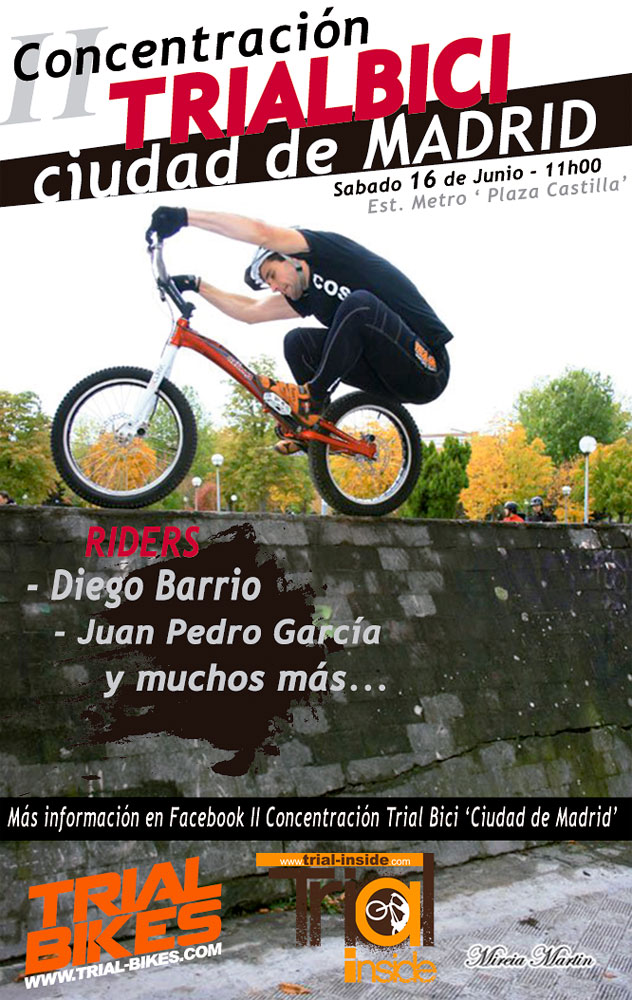 II Concentración de Trial Bici de Madrid con la participación de Trial-Bikes